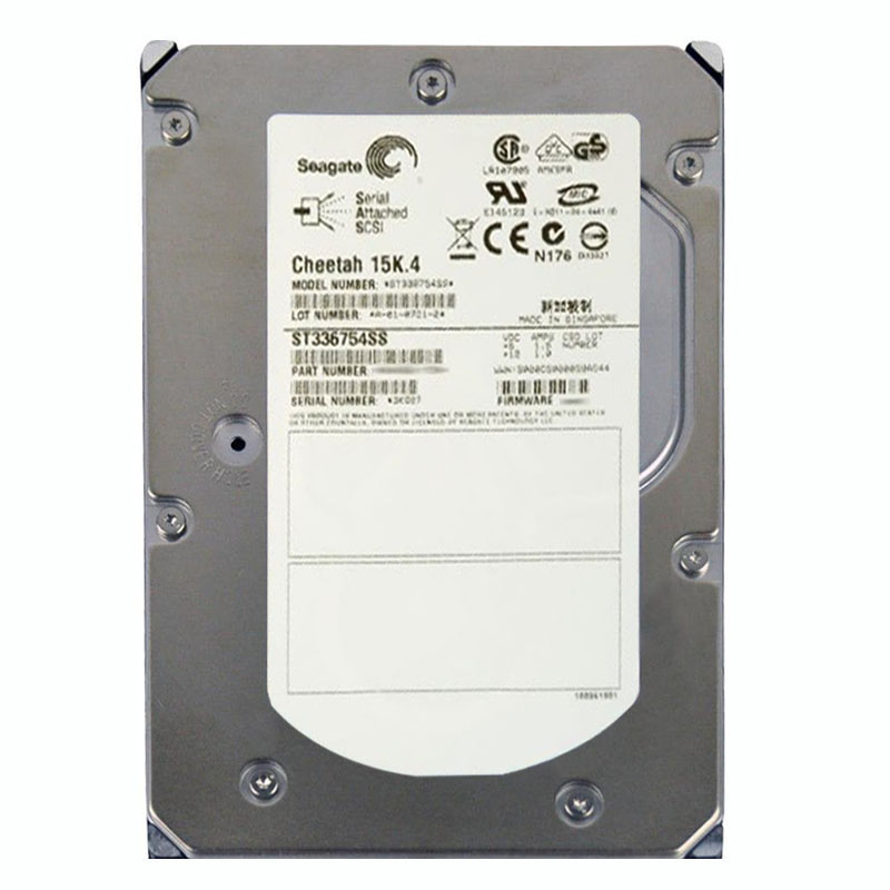 ST336754SS.jpg Seagate - 36.7GB 15K SAS 3.5" 8MB Cache Hard Drive - ST336754SS - Image 1