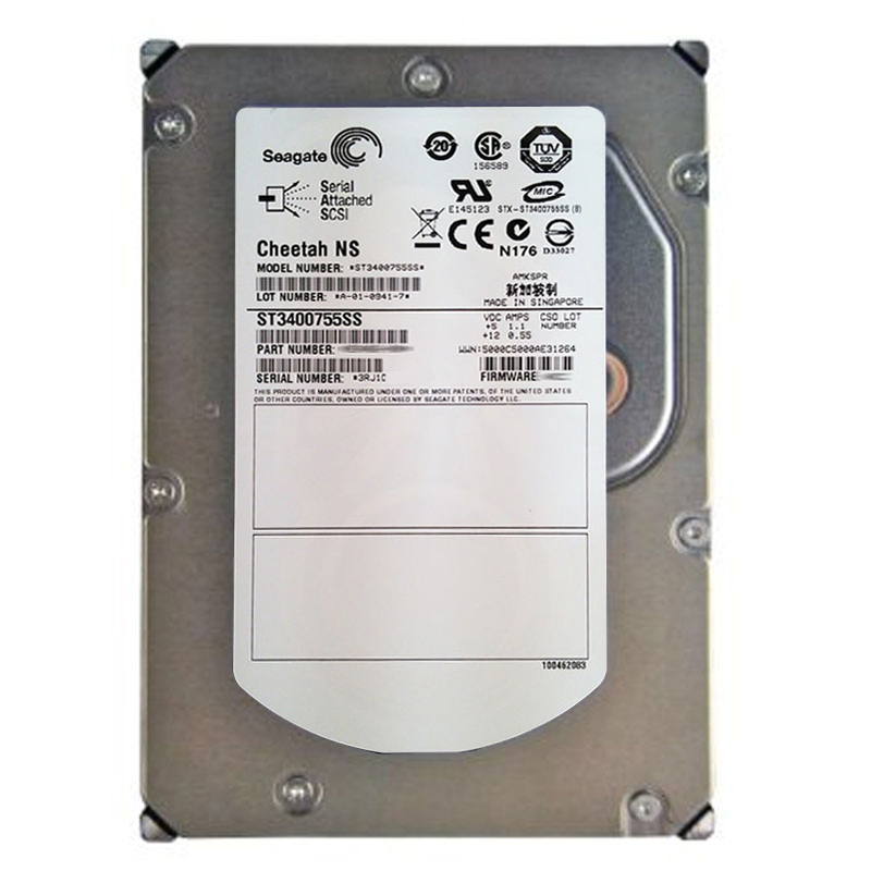 Seagate - 400GB 10K SAS 3.0Gbps 3.5" 16MB Cache Hard Drive - ST3400755SS