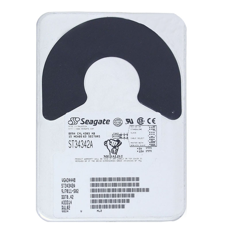 Seagate - 4.3GB 4.5K IDE 3.5" 128KB Cache Hard Drive - ST34342A