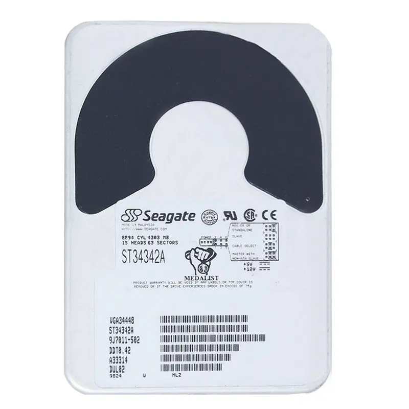 ST34342A.jpg Seagate - 4.3GB 4.5K IDE 3.5" 128KB Cache Hard Drive - ST34342A - Image 1