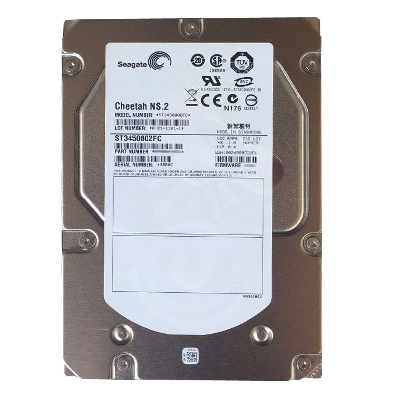 Seagate - 450GB 10K Fibre Channel 4.0Gbps 3.5" 16MB Cache Hard Drive - ST3450802FC