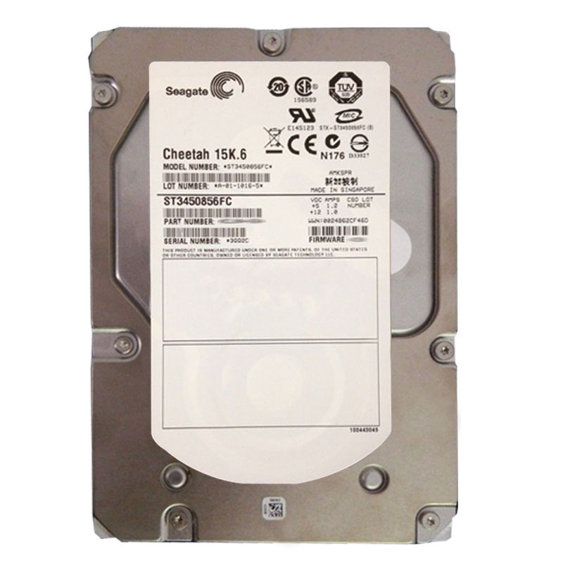 Seagate - 450GB 15K 40-PIN Fibre Channel 4.0Gbps 3.5" 16MB Cache Hard Drive - ST3450856FC