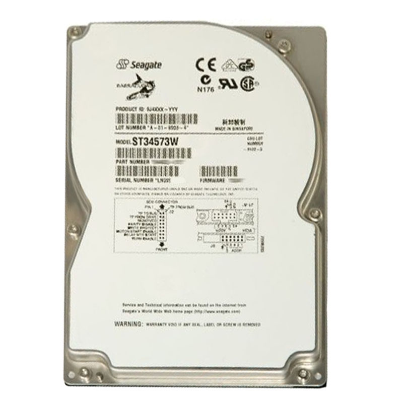 Seagate - 4.5GB 7.2K 68-PIN Ultra SCSI 3.5" 512KB Cache Hard Drive - ST34573W