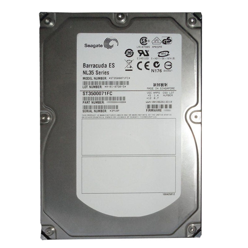 Seagate - 500GB 7.2K Fibre Channel 2.0Gbps 3.5" 8MB Cache Hard Drive - ST3500071FC