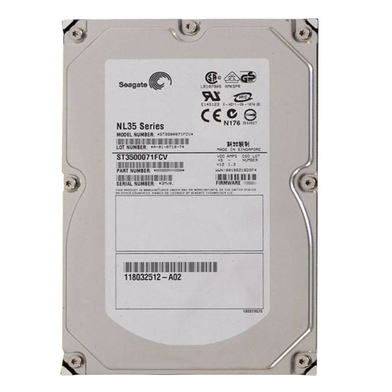 Seagate - 500GB 7.2K Fibre Channel 2.0Gbps 3.5" 8MB Cache Hard Drive - ST3500071FCV