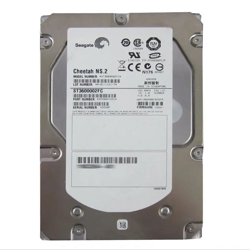 ST3600002FC.jpg Seagate - 600GB 10K Fibre Channel 4.0Gbps 3.5" 16MB Cache Hard Drive - ST3600002FC - Image 1