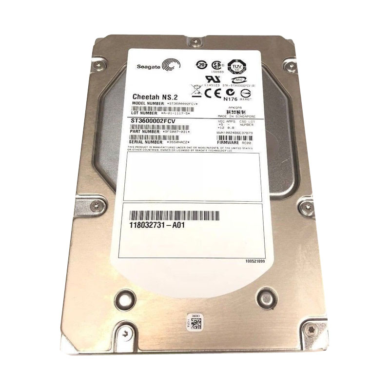 Seagate - 600GB 10K Fibre Channel 3.5" 16MB Hard Drive - ST3600002FCV