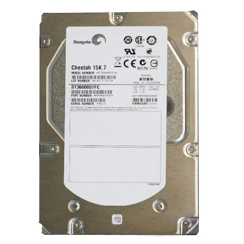 ST3600057FC.jpg Seagate - 600GB 15K Fibre Channel 4.0Gbps 3.5" 16MB Cache Hard Drive - ST3600057FC - Image 1