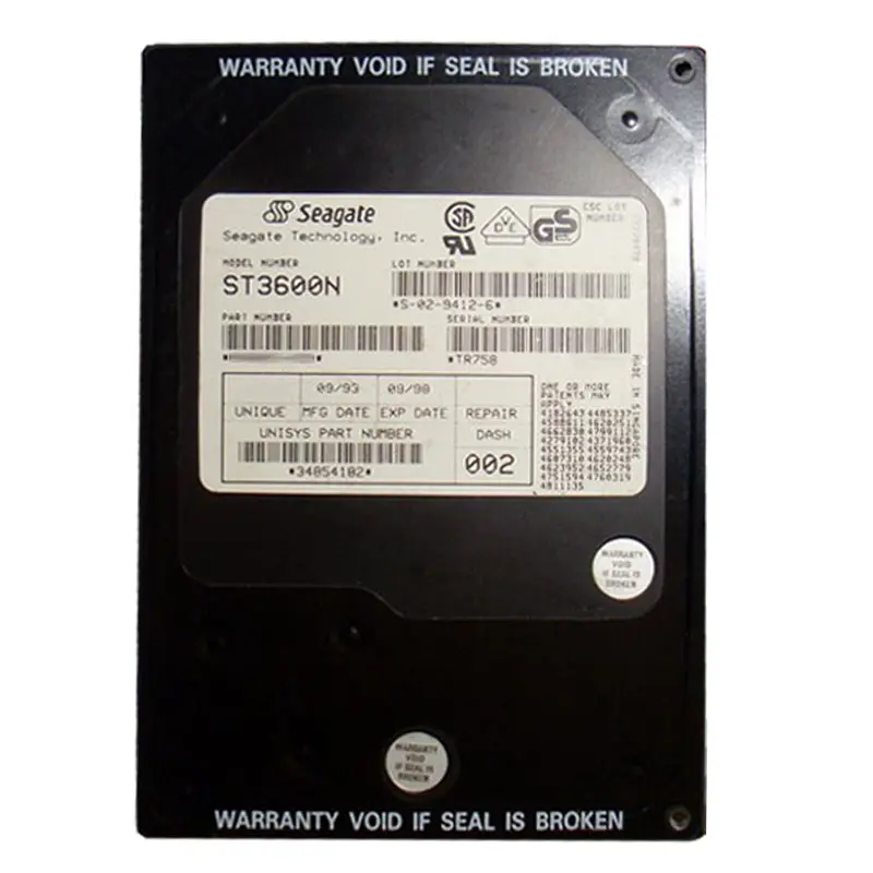 ST3600N.jpg Seagate - 525MB 4.4K 50-PIN Fast SCSI 3.5" 240KB Cache Hard Drive - ST3600N - Image 1