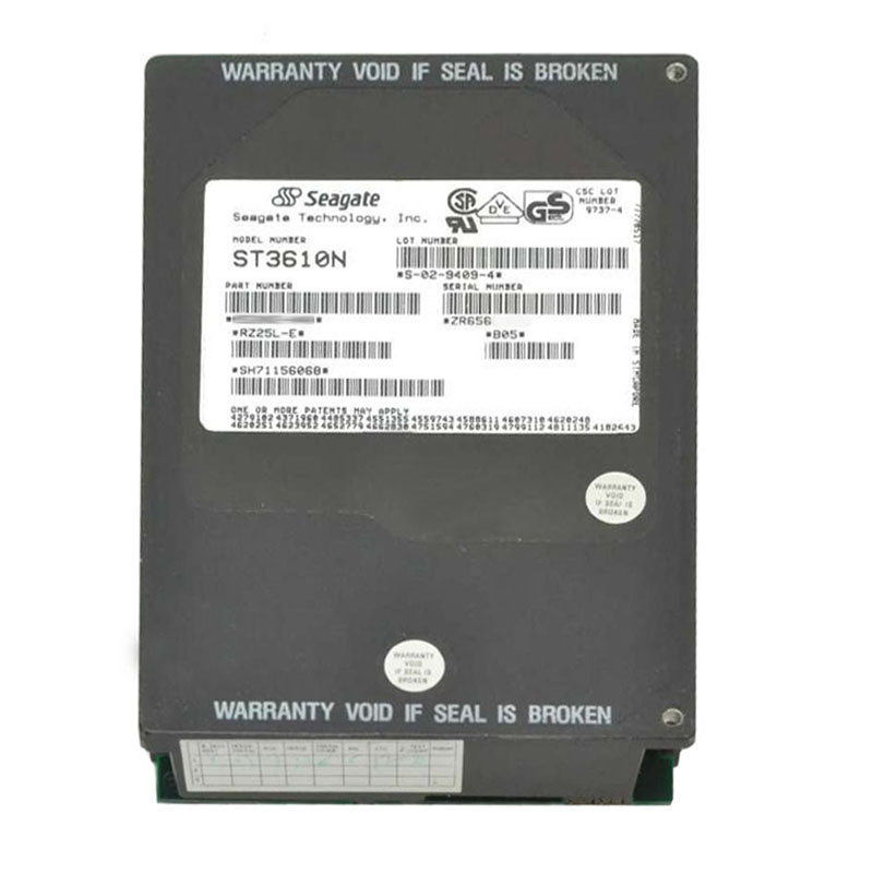Seagate - 535MB 5.4K 50-PIN Fast SCSI 3.5" 240KB Cache Hard Drive - ST3610N