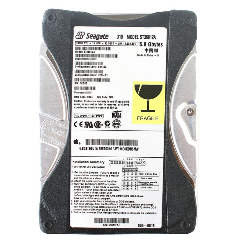 Seagate - 6.8GB IDE 3.5" Hard Drive - ST36812A