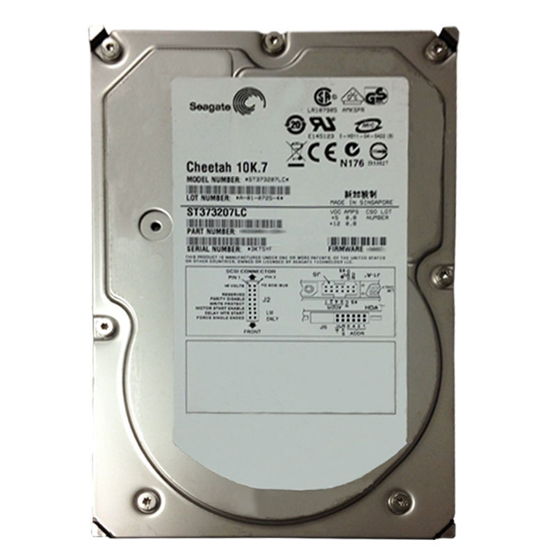 Seagate - 73.4GB 10K 80-PIN Ultra-320 SCSI 3.5" 8MB Cache Hard Drive - ST373207LC
