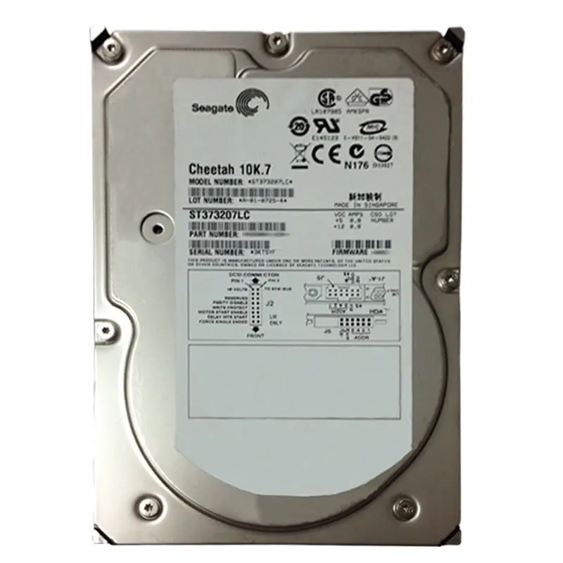 ST373207LC.jpg Seagate - 73.4GB 10K 80-PIN Ultra-320 SCSI 3.5" 8MB Cache Hard Drive - ST373207LC - Image 1