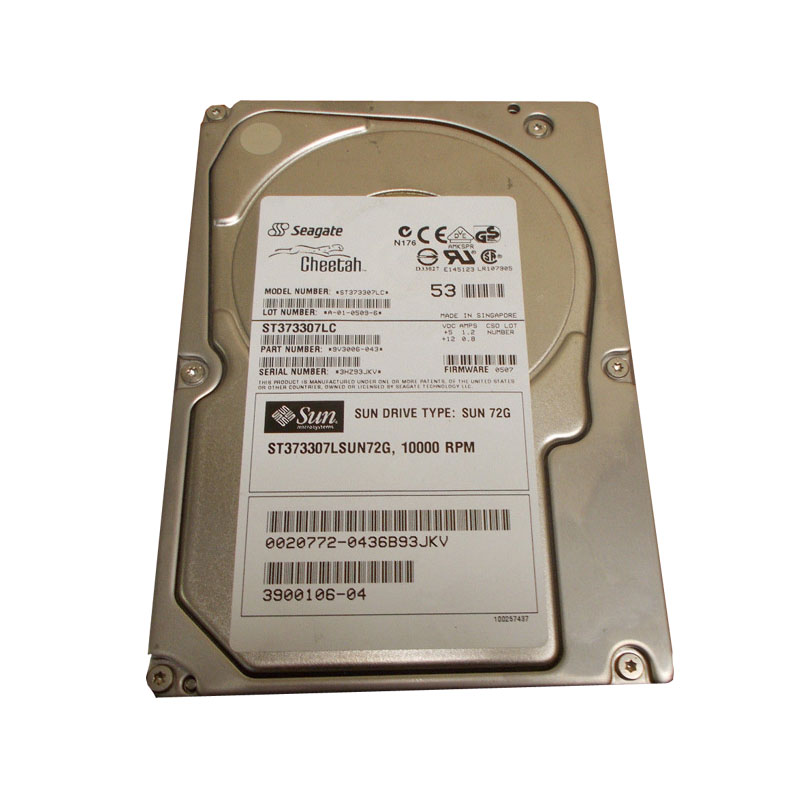 Seagate - 73GB 10000RPM 80-Pins U320 Hard Drive - ST373307LSUN72G