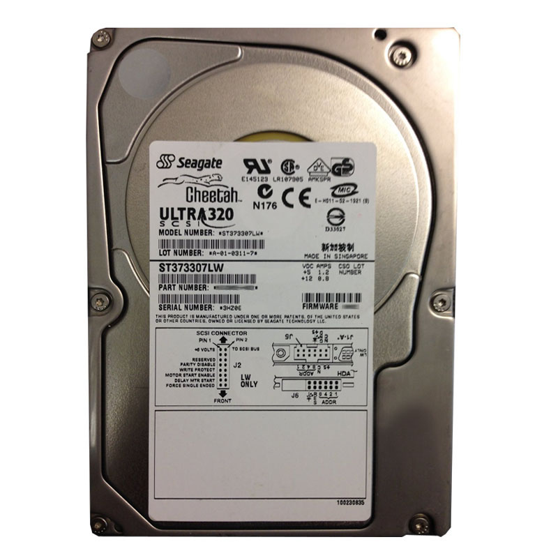 Seagate - 73.4GB 10K 68-PIN Ultra-320 SCSI 3.5" 8MB Cache Hard Drive - ST373307LW