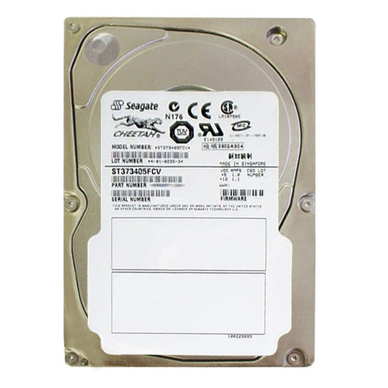 Seagate - 73.4GB 10K 40-PIN Fibre Channel 2.0Gbps 3.5" 16MB Cache Hard Drive - ST373405FCV