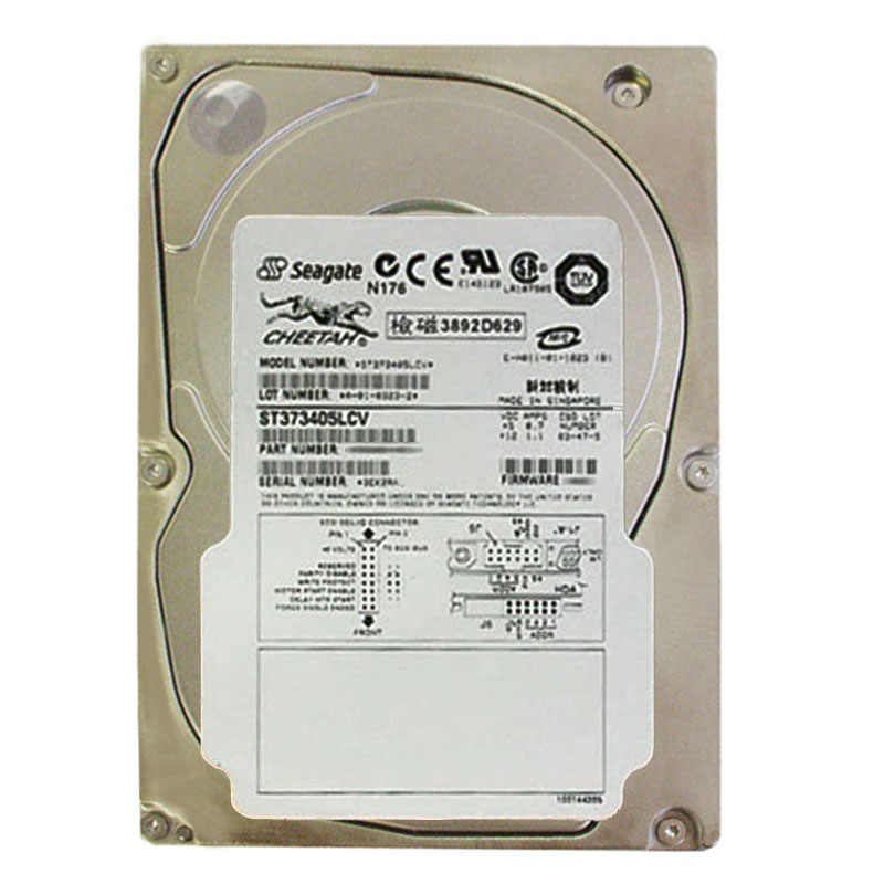 Seagate - 73.4GB 10K 80-PIN Ultra-160 SCSI 3.5" 16MB Cache Hard Drive - ST373405LCV