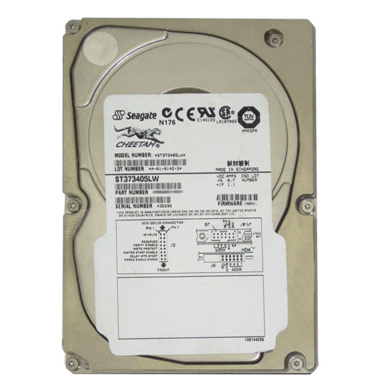 Seagate - 73.4GB 10K 68-PIN Ultra-160 SCSI 3.5" 4MB Cache Hard Drive - ST373405LW