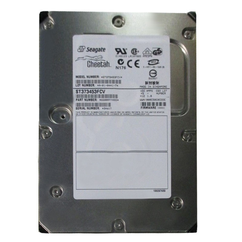Seagate - 73GB 15K 40-PIN Fibre Channel 2.0Gbps 3.5" 16MB Cache Hard Drive - ST373453FCV