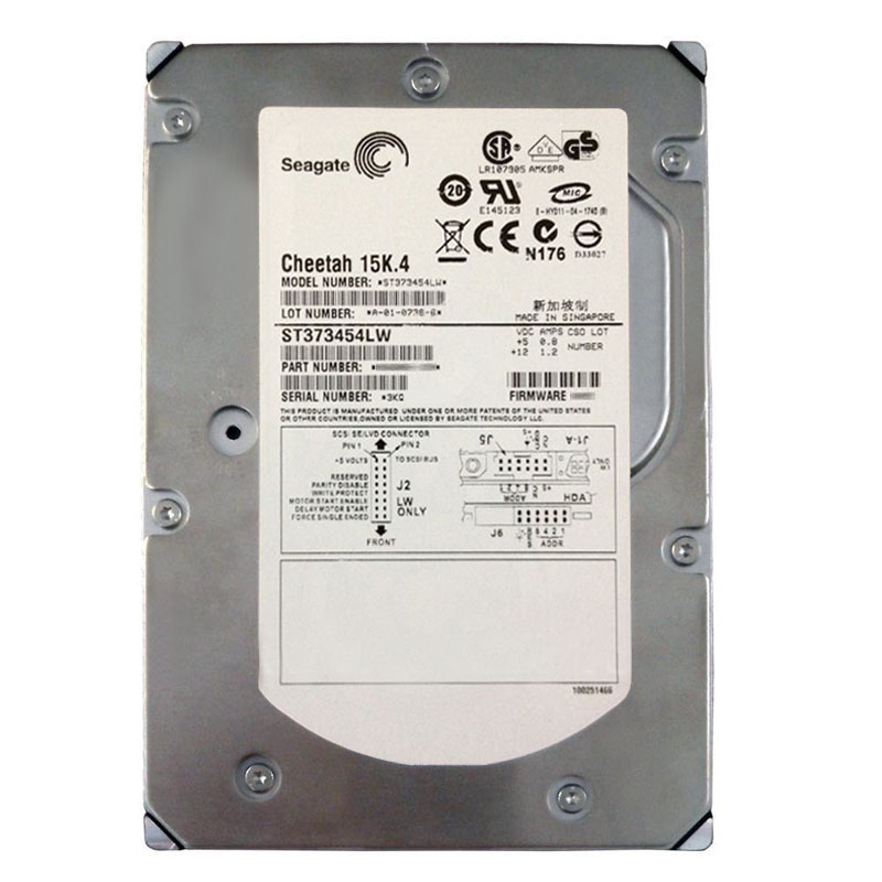 Seagate - 73.4GB 15K 68-PIN Ultra-320 SCSI 3.5" 8MB Cache Hard Drive - ST373454LW