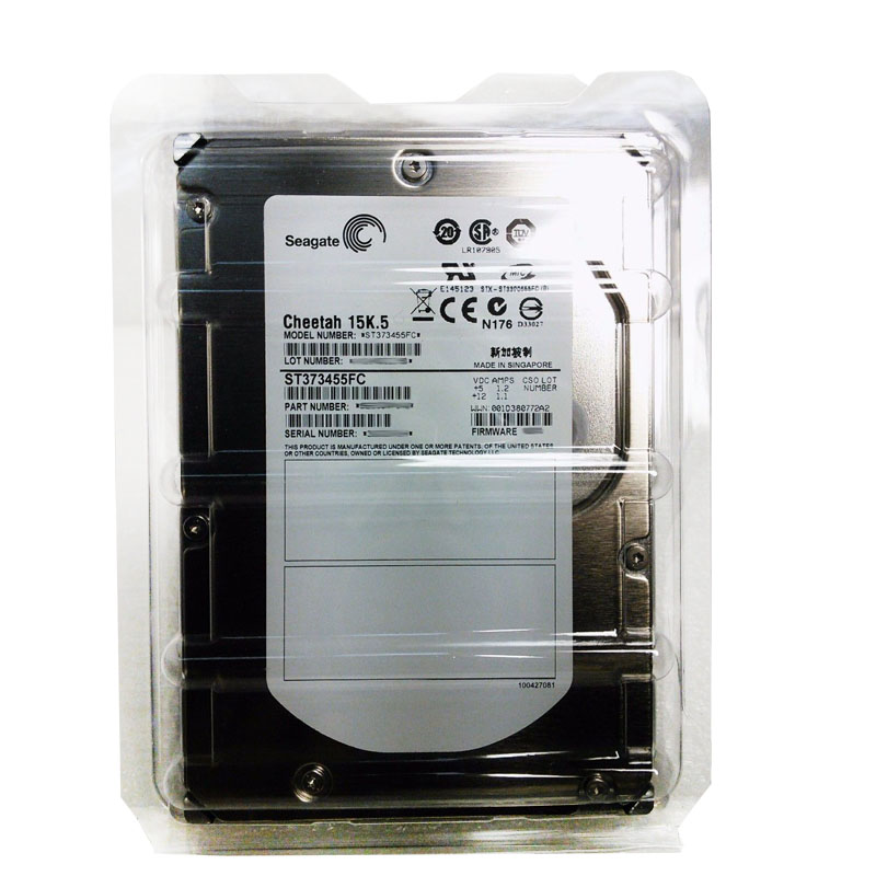 Seagate - 73.4GB 15K 40-PIN Fibre Channel 4.0Gbps 3.5" 8MB Cache Hard Drive - ST373455FC