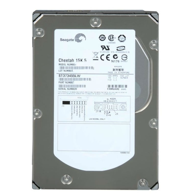 Seagate - 73.4GB 15K 68-PIN Ultra-320 SCSI 3.5" 16MB Cache Hard Drive - ST373455LW