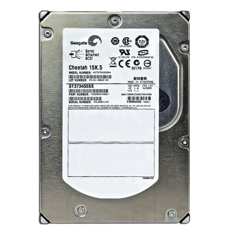 Seagate - 73.4GB 15K SAS 3.0Gbps 3.5" 16MB Cache Hard Drive - ST373455SS