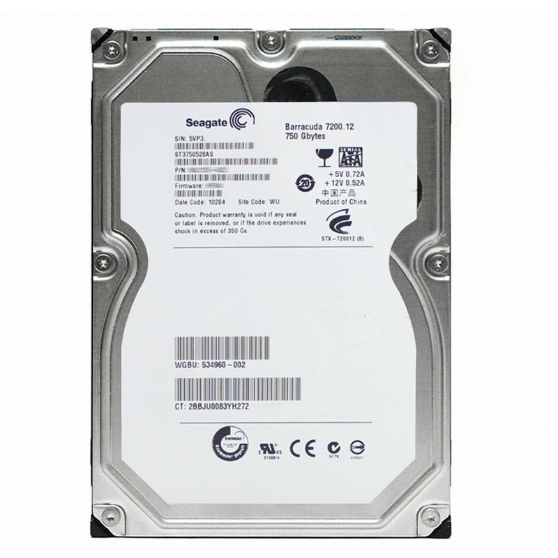 Seagate - 750GB 7.2K SATA 3.0Gbps 3.5" 32MB Cache Hard Drive - ST3750528AS