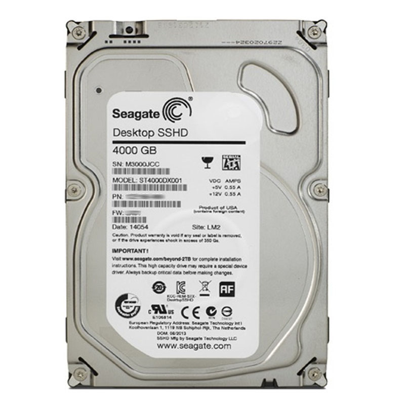 Seagate - 4TB 5.9K SATA 6.0Gbps 3.5" 64MB Cache Hard Drive - ST4000DX001