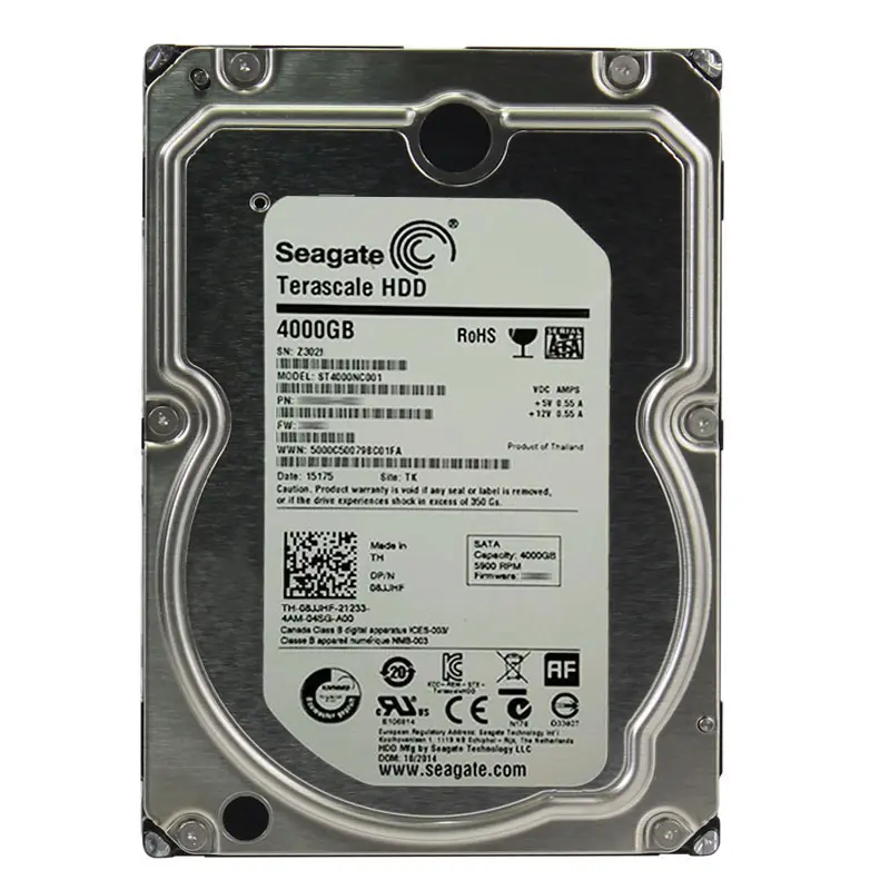 ST4000NC001.jpg Seagate - 4TB 5.9K SATA 6.0Gbps 3.5" 64MB Cache Hard Drive - ST4000NC001 - Image 1
