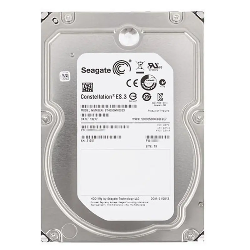 ST4000NM0033.jpg Seagate - 4TB 7.2K SATA 6.0Gbps 3.5" 128MB Cache Hard Drive - ST4000NM0033 - Image 1