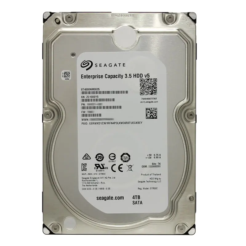 ST4000NM0035.jpg Seagate - 4TB 7.2K SATA 6.0Gbps 3.5" 128MB Cache Hard Drive - ST4000NM0035 - Image 1