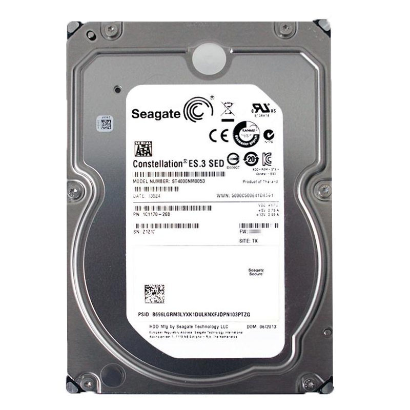 Seagate - 4TB 7.2K SATA 3.5" 128MB Cache Hard Drive - ST4000NM0053