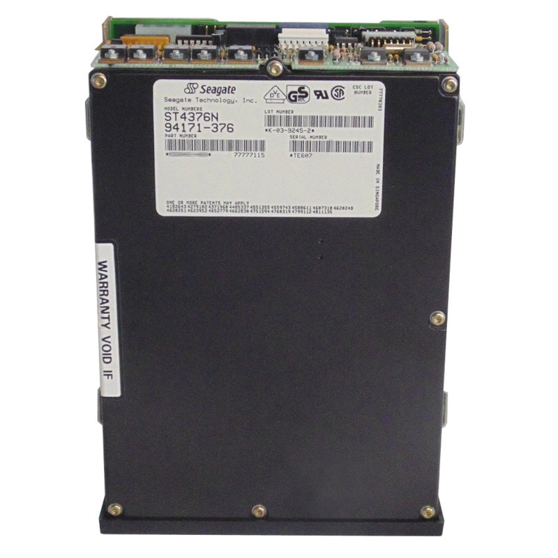 Seagate - 376MB 3.6K 50-PIN SCSI 5.25" 32KB Cache Hard Drive - ST4376N