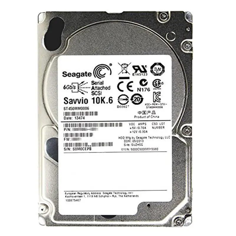 ST450MM0006.jpg Seagate - 450GB 10K SAS 6.0Gbps 2.5" 64MB Cache Hard Drive - ST450MM0006 - Image 1