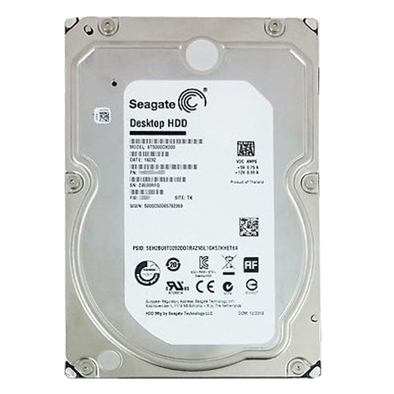 Seagate - 5TB 7.2K SATA 3.5" 128MB Cache Hard Drive - ST5000DX000