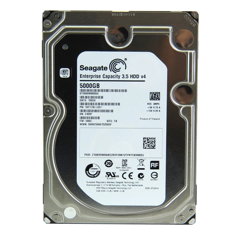 Seagate - 5TB 7.2K SATA 6.0Gbps 3.5" 128MB Cache Hard Drive - ST5000NM0084