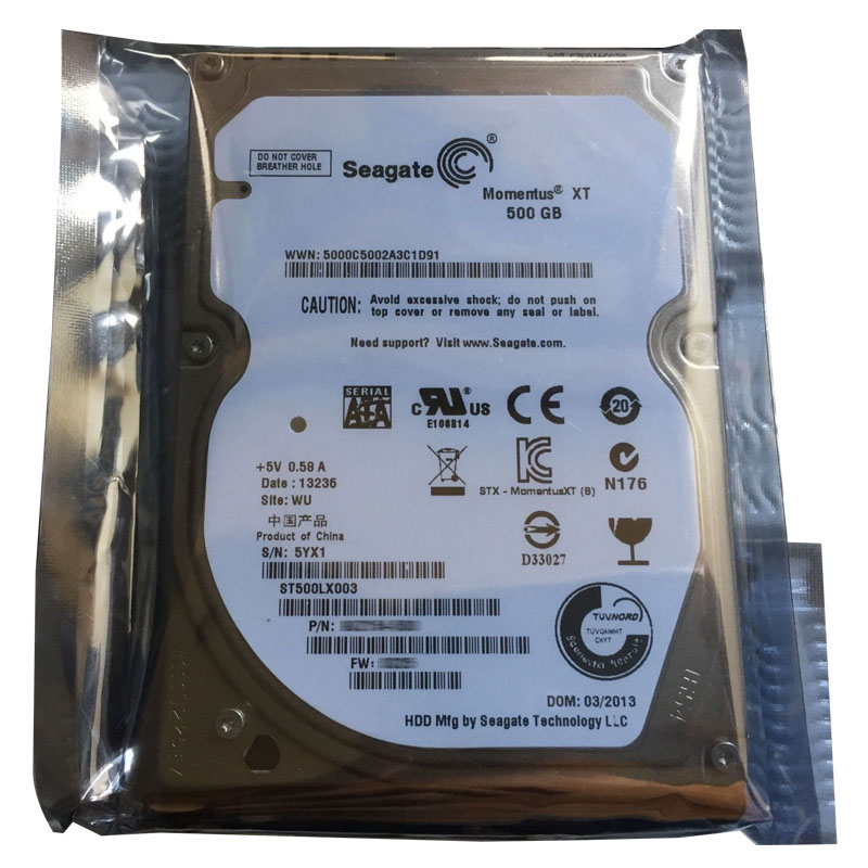 Seagate - 500GB 7.2K SATA 6.0Gbps 2.5" 32MB Cache Hard Drive - ST500LX003