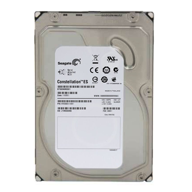 ST500NM0001.jpg Seagate - 500GB 7.2K SAS 6.0Gbps 3.5" 64MB Cache Hard Drive - ST500NM0001 - Image 1