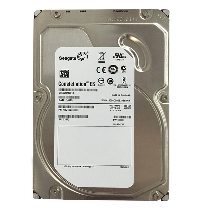 Seagate - 500GB 7.2K SATA 6.0Gbps 3.5" 64MB Cache Hard Drive - ST500NM0011