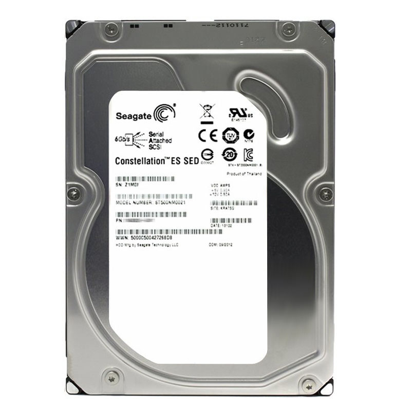Seagate - 500GB 7.2K SAS-2 6.0Gbps 3.5" 64MB Cache Hard Drive - ST500NM0021