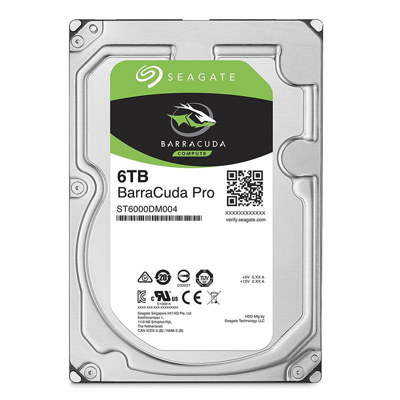 Seagate - 6TB 7.2K SATA 6.0Gbps 3.5" 256MB Cache Hard Drive - ST6000DM004