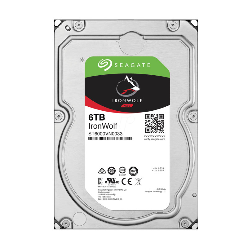 Seagate - 6TB 7.2K SATA 6.0Gbps 3.5" Hard Drive - ST6000VN0033