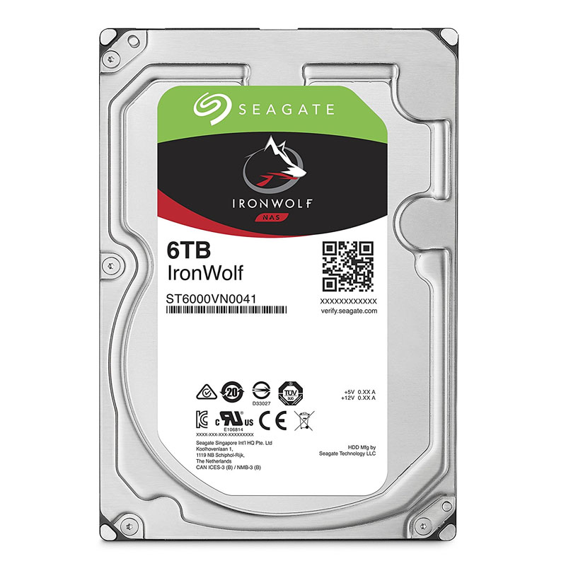 Seagate - 6TB 7.2K SATA 6.0Gbps 3.5" 128MB Cache Hard Drive - ST6000VN0041