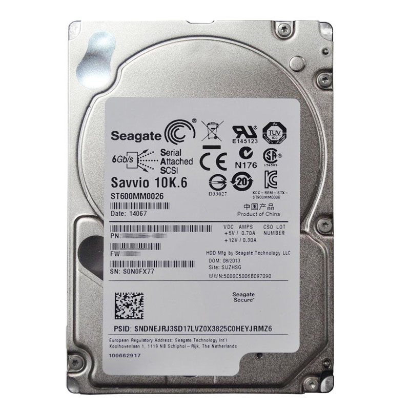 Seagate - 600GB 10K SAS 6.0Gbps 2.5" 64MB Cache Hard Drive - ST600MM0026