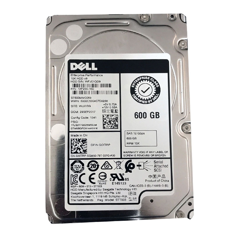 SEAGATE - 600GB 10 SAS 12Gbps 2.5" Hard Drive - ST600MM0069