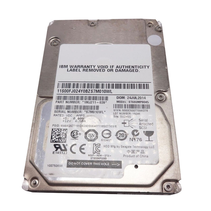 Seagate - 600GB 15K SAS 2.5" Hard Drive - ST600MP0045
