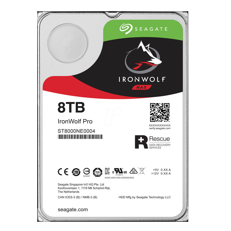 ST8000NE0004.jpg Seagate - 8TB 7.2K SATA 6.0Gbps 3.5" 256MB Cache Hard Drive - ST8000NE0004 - Image 1