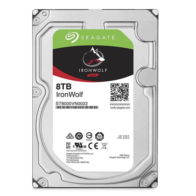 Seagate - 8TB 7.2K SATA 6.0Gbps 3.5" 256MB Cache Hard Drive - ST8000VN0022
