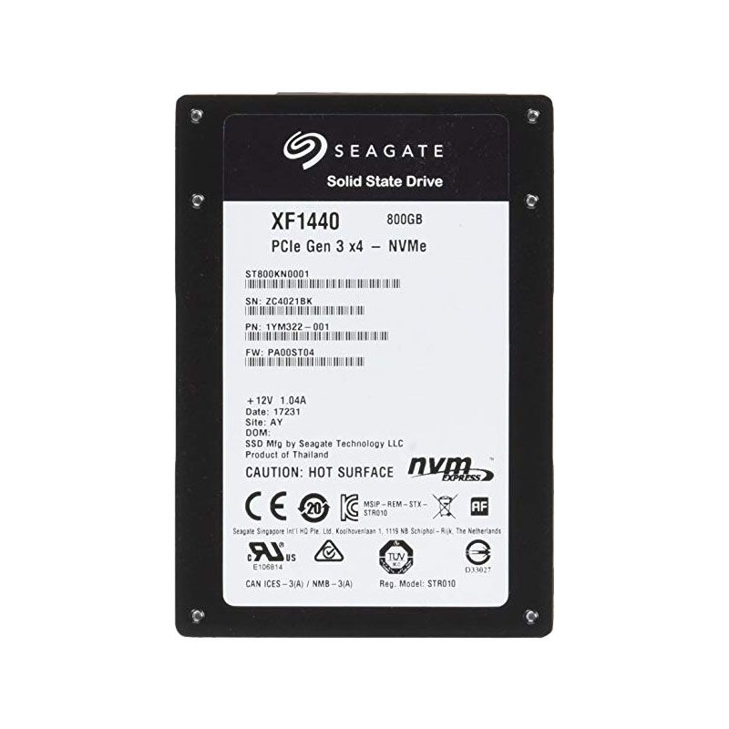 Seagate - 800GB PCIe NVMe 2.5" SSD - ST800KN0001